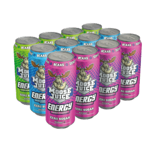 Moose Juice Mixed Case - Berry, Blue Raspberry, Green Apple,