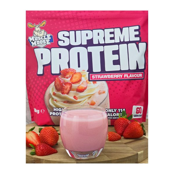 Supreme Protein 1.8kg - Strawberry - Image 2