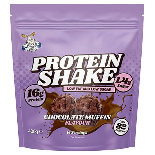 Muscle Moose Protein Shake - Chocolate Muffin 400g