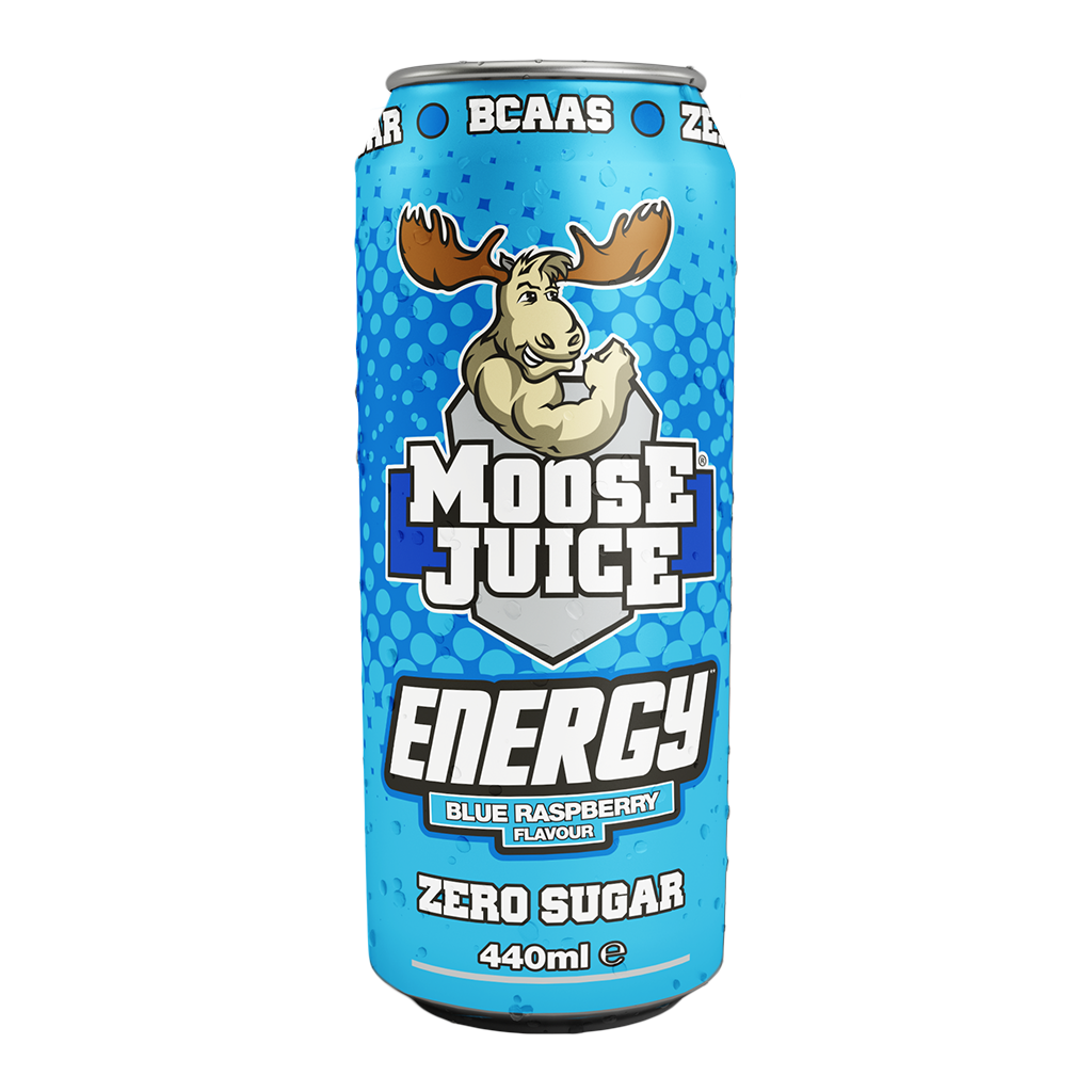 Moose Juice Blue Raspberry - 440ml - Image 2