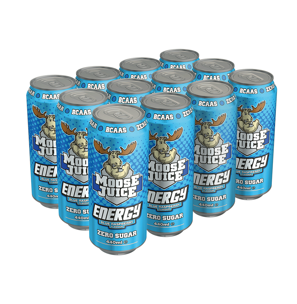Moose Juice Blue Raspberry - 440ml