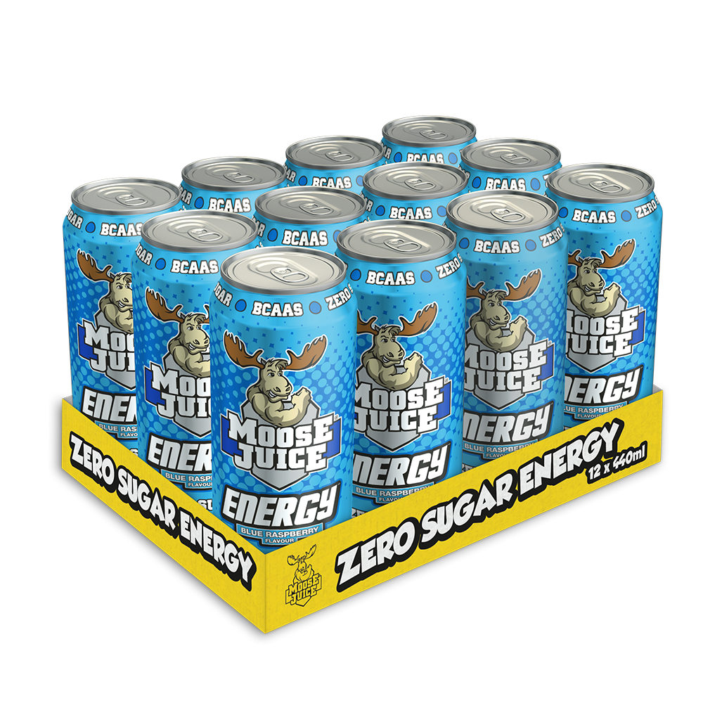 Moose Juice Blue Raspberry - 440ml - Image 3
